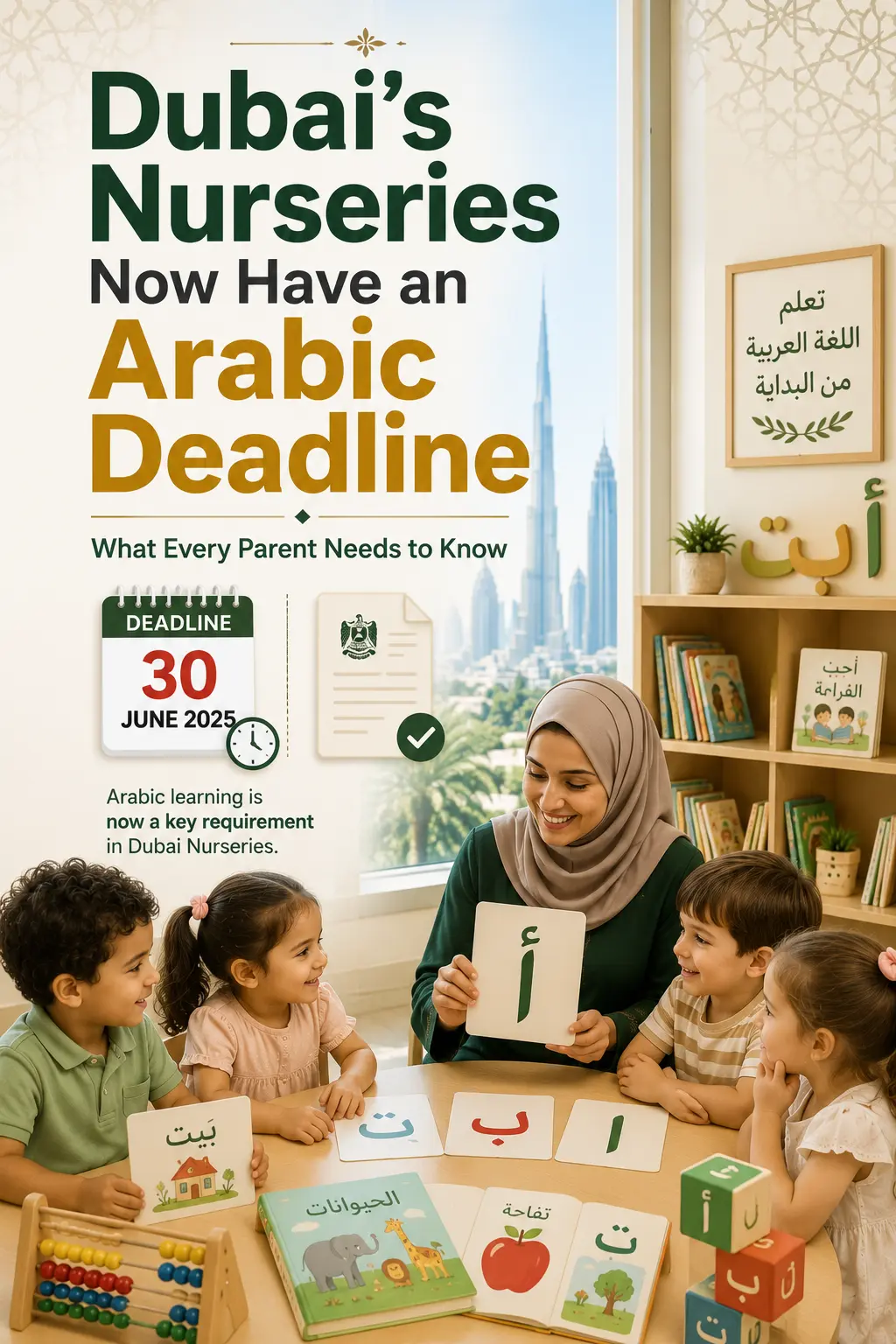 Arabic learning deadline